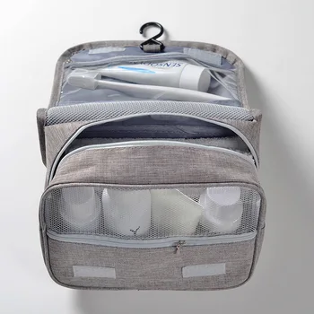 Nové katiónových visí wash bag Multi-funkčné kozmetika skladovanie taška Prenosná dokončovacie taška na cestovanie wash bag