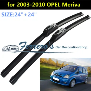 Doprava zadarmo 2ks/veľa SG-001 Stieračov pre 2003-2010 OPEL Opel Meriva 24