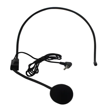 3,5 mm Káblové Slúchadlá s Mikrofónom Headworn Mikrofón pre Hlasové Zosilňovač, Reproduktor