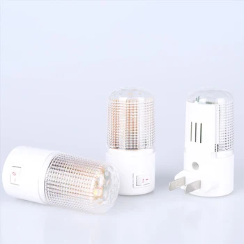 EU/US Konektor LED Nástenné Plug-in Núdzové Nočné Svetlo Domov 3W Nočné LED Lampy, Nočné Svetlo Pre Vonkajšie