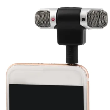 Prenosný Mini Digitálny Mikrofón Stereo Mikrofón, Záznamník pre Mobilný Telefón Nový Príchod
