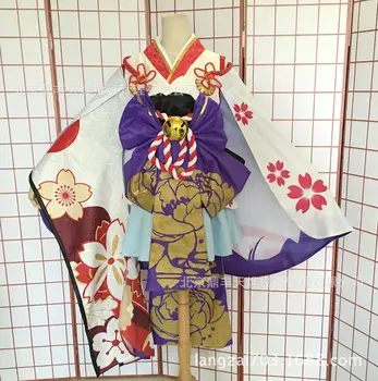 Hra Onmyoji SR Xue Nv Kimono Uniformy Cosplay Kostým Doprava Zadarmo