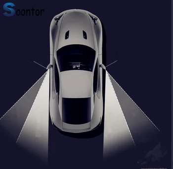 Auto zozadu blind spot zrkadlo širokouhlý objektív Pre všetky BMW série 1 2 3 4 5 6 7 X E F-série E46 E90 X1 X3 X4 X5 X6 F07 F09