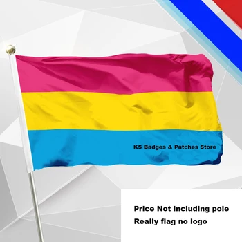 Pansexual Pride Vlajka Plavia pod Vlajkou #4 144x96(3x5FT) #1 288x192 #2 240x160 #3 192x128 #5 96x64 #6 60x40 #7 30x20 XY0135-1