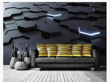 Veľké Tapety Maľby Stereo rozšíriť priestor Tapety Pre Obývacia Izba 3D Stereo Tapety Abstraktných de parede Hotel Home Decor