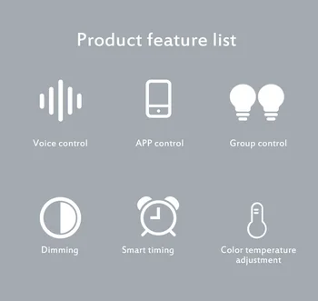 Bluetooth žiarovka Bluetooth 7W RGBW Led Žiarovka BT Ôk siete Skupiny Smart Led Svetlo, Zmena Farby Stlmiť Tým, že IOS / Android APLIKÁCIE 120/220V