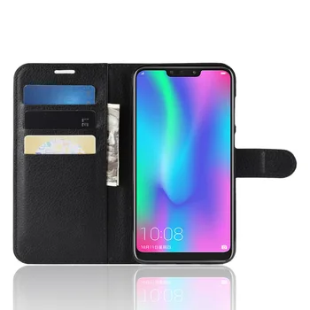 Móda Wallet PU Kožené puzdro Na Huawei Honor 8C Flip Ochranné Telefón Späť Shell S Držiteľov Karty