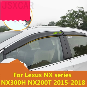 Auto Okno Slnko Prieduch Clonu Dažďa Stráže Slnko/ dážď Štít Exteriérové dekorácie Pre Lexus NX série NX300H NX200T-2018