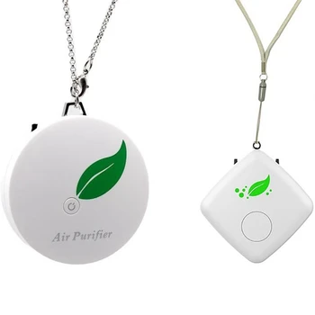 Osobné Čistička Vzduchu Prenosný, USB Nabíjateľné Air Cleaner, Iónové Čistička pre Malé Miestnosti a Auto