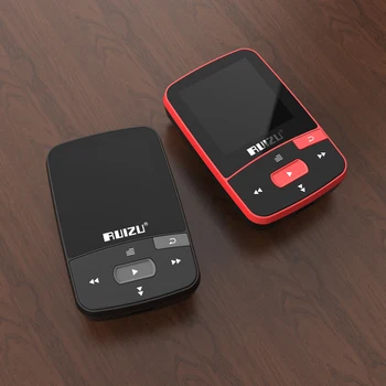 Nový, Originálny RUIZU X50 Bluetooth reproduktor Športové MP3 Prehrávač hudby 8G vysokej kvality lossless Záznamník Walkman FM rádio E--knihe
