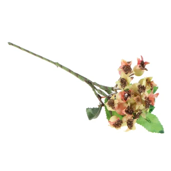 Farebné Falošné Ovocie Malé Bobule Umelé Kvety Stamen Svadobné, Vianočné DIY Plavidlá Strany Kvetinový Dekor
