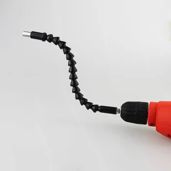 298mm elektrická vŕtačka skrutkovač bitový univerzálny multifunkčný Had flexibilné hadice Kardanový hriadeľ spojenie mäkké predĺženie tyče