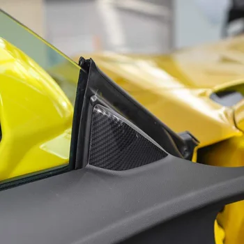 Auto Interiérové Dvere Pilier Okno Triple-Kúta Dekorácie Kryt Samolepky pre Chevrolet Camaro 2017 Do Auta, Príslušenstvo Styling