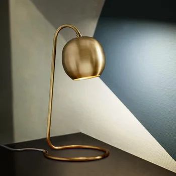 Meď Stolové svietidlo Pre Spálne, Obývacej miestnosti študovňa Tabuľka Dekor posteľ strane stolná lampa v štýle Art deco moderné zlato stolové lampy, svietidlá