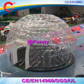 6m nafukovacie prípade dome iglu nafukovacie transparentné, jasné bublina stan,nafukovacie geodetických hál,nafukovacie jasné bublina stan