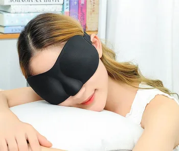 Patch 3 d non-stopových hubky 3 d očná maska mužov a žien tieňovanie priedušná spánku režim spánku