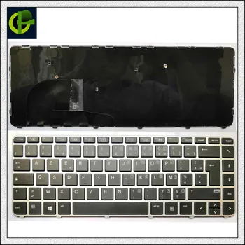 Nový francúzsky Azerty klávesnica pre HP EliteBook Zbook 14U G4 836307-051 9Z.NCHPV.30F FR