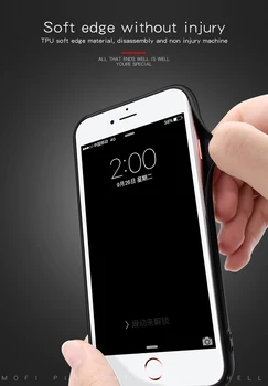MOFI Kryt Pre iPhone X XR XS Max Prípade Luxusné Silikónové PU Kožené Telefón Prípade iPhoneX 10 Kryt Shockproof Ochranný Štít