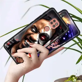 XxxTentacion Lilpeep rapper Mäkké puzdro Pre Motorola G8 Power Lite Jeden Hyper Fusion E6s G 5G Stylus Okraji G9 Hrať Silikónové Krytie