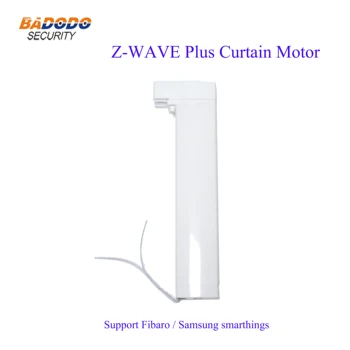 Z-Wave plus Automatické Elektrické Záves Motora otvárač prevádzkovateľ ovládač s 4m sledovať Kompatibilný s samsung smarthings