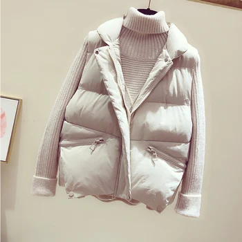 Lacné, veľkoobchod 2019 nové jeseň zima Hot predaj dámskej módy bežné ženské príjemne teplá Vesta vrchné oblečenie FP328