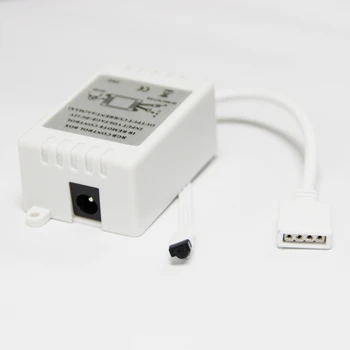 LED RGB Controller Ovládanie IR FB 24 kľúče white 12V