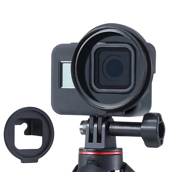 52mm Fotoaparát Filter Adaptér Quick Release Statív Držiak Objektív Filter Krúžok Držiak pre GoPro 8 Akčné Kamery Príslušenstvo