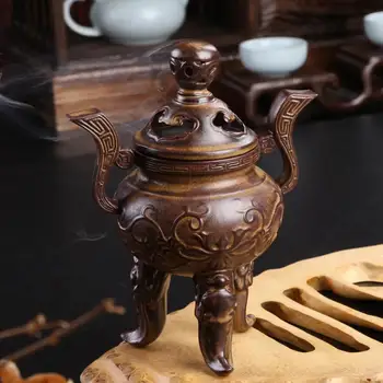 Tri nohy vysoký statív pece Premennej glazúra čaj kadidlo horák Ručné keramické aróma sporák Čaj keramiky učiteľov taška mail