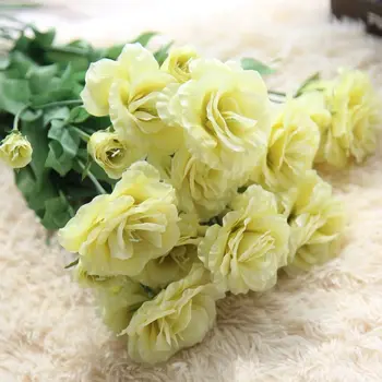 Hodváb Umelé Ruže, Kvety Domov, ozdoby na Svadobné Svadobné Kytice Kvetov Hotel Garden Party Kvetinový Dekor