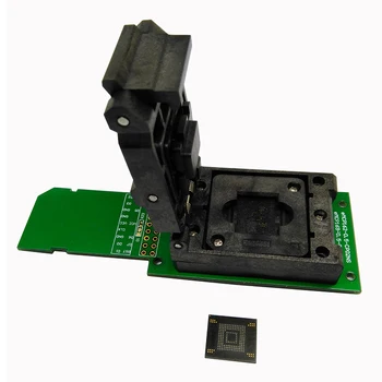 EMMC test adaptér s SD Rozhranie,Drapákové Štruktúra,11.5*13mm,pre BGA153 a BGA169 test zásuvka,pre obnovu dát