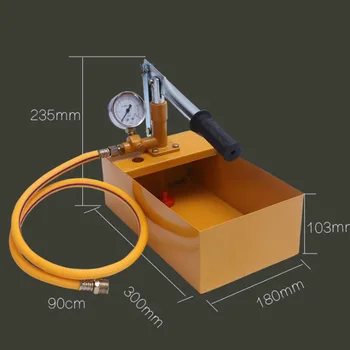 2,5 MPa 25 KG Vody ukazovateľ tlaku manometer Manuálna Hydraulický Skúšobný Tlak tester MeterWater Čerpadla Stroj s G1/2