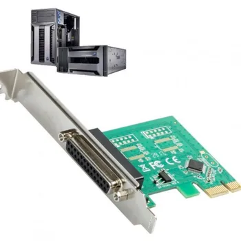 Paralelný port converter adaptér DB25 Lpt PCI-E Express tlačiareň