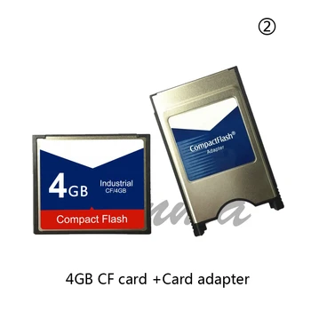 CF karta 4GB pre Fanuc Mitsubishi priemyselné použitie CF karty CNC obrábacie stroje obrábacie centrum skladovanie pamäťovej karty