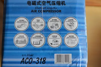 220V 70 L/min maximálne 45 w Ryby Elektromagnetický Kompresor Akvarijné čerpadlo vzduch ACO 318
