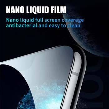 Nano Tekuté Univerzálne Tvrdeného Skla Pre iPhone 11 X XS Max XR Screen Protector Úplné Pokrytie Pre Xiao Samsung Anti-Scratch Film