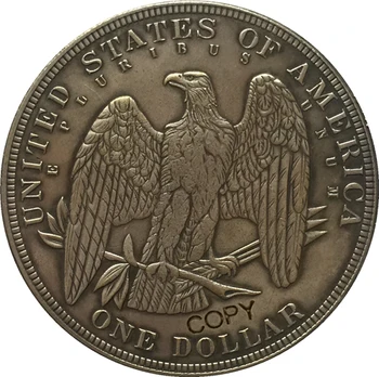 1879 usa $1 Dolár mince KOPÍROVAŤ, Typ 5