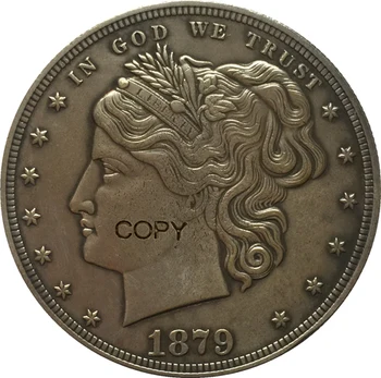 1879 usa $1 Dolár mince KOPÍROVAŤ, Typ 5