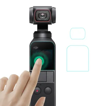 Objektíve fotoaparátu Ochranná Fólia pre DJI Osmo Vrecku 2 Vlog HD Tvrdeného Skla Screen Protector PTZ Kamery Príslušenstvo