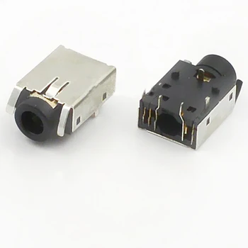30pcs Jack 3,5 mm Konektor pre Headset Konektor pre Slúchadlá PJ-343A Clona 3.5 mm Audio Zásuvka Shell Medi