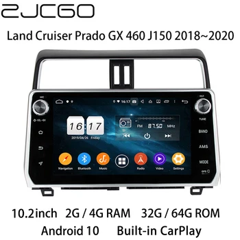 Auto Multimediálny Prehrávač Stereo GPS, DVD, Rádio Navigačné koliesko NAVI Android Obrazovka Monitora pre Toyota Pôdy Cruiser Prado GX 460 J150