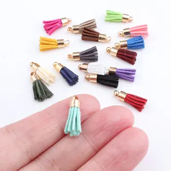 Malé Južná Kórea zamatové obruby krátke uši ručne vyrábané šperky materiál DIY Keychain visí prívesok mobilný telefón taška