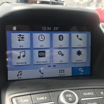 8 Palcový Auta GPS Navigácie Tvrdeného Skla Nálepky Ocele Ochrannou fóliou Pre Ford Kuga 2016 2017 2018 Príslušenstvo