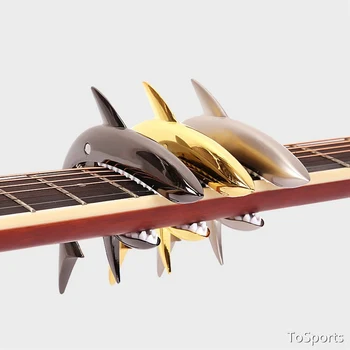 Žralok Gitara Capo Zliatiny Zinku Univerzálny Rýchlu Zmenu Svorky Pre Akustické Klasické Elektrické Guitarra Hudobné Nástroje, Príslušenstvo