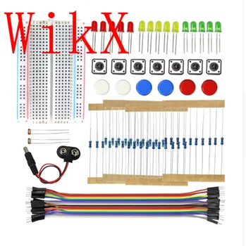 WikX starter kit UNO R3 mini breadboard LED jumper drôt tlačidlo pre zarduino Diy kit