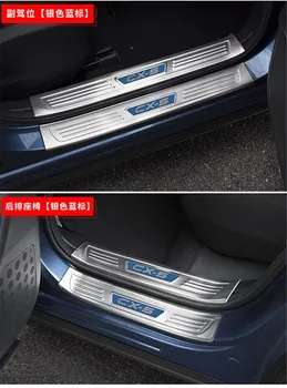 Nerezové Oceľové Dvere, Parapetné Šúchať Doska Panel Kop Krok Chránič Thr Pre Mazda Cx-5 Cx5 Druhej Generácie 2017-2019 Auto Styling