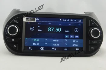 Octa-core IPS obrazovke Android, 10 Auta GPS rádio Navigácia pre Fiat Fiorino Qubo peugeot Bipper Citroen Nemo 2008-2016