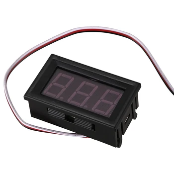 Nové Mini voltmeter Digitálny tester napätia, test batérie DC 0-30V červené auto auto