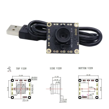 50 Stupňov Široký Uhol USB Modul Kamery Home Office Mini Priemyselné Zariadenia N0HC