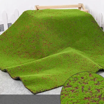 Umelé Moss Falošné Zelené Rastliny pre Obchod Domáce Dekorácie, Záhradné Steny Obývacia Izba Dekor Supplies100X100cm