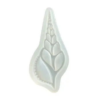 DIY Crystal Epoxidové Živice Silikónové Formy Shell Conch Plesne Keychain Dekorácie Ručné Remeslá Šperky, Prívesok, Takže Nástroj